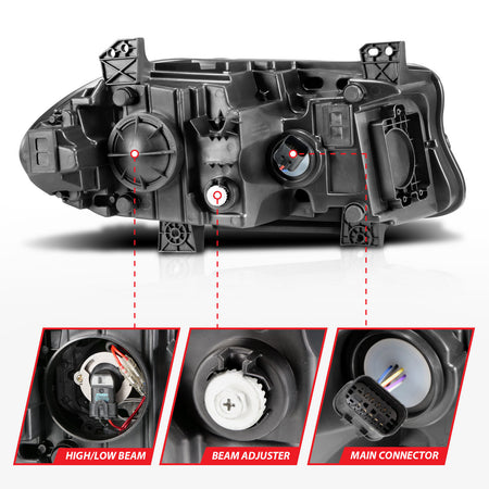 ANZO USA 121559 - Headlight Set