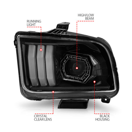 ANZO USA 121566 - Headlight Assembly
