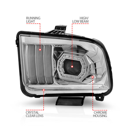 ANZO USA 121567 - Headlight Assembly