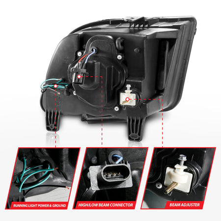 ANZO USA 121567 - Headlight Assembly