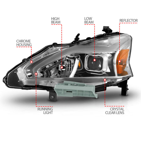 ANZO USA 121570 - Headlight Assembly