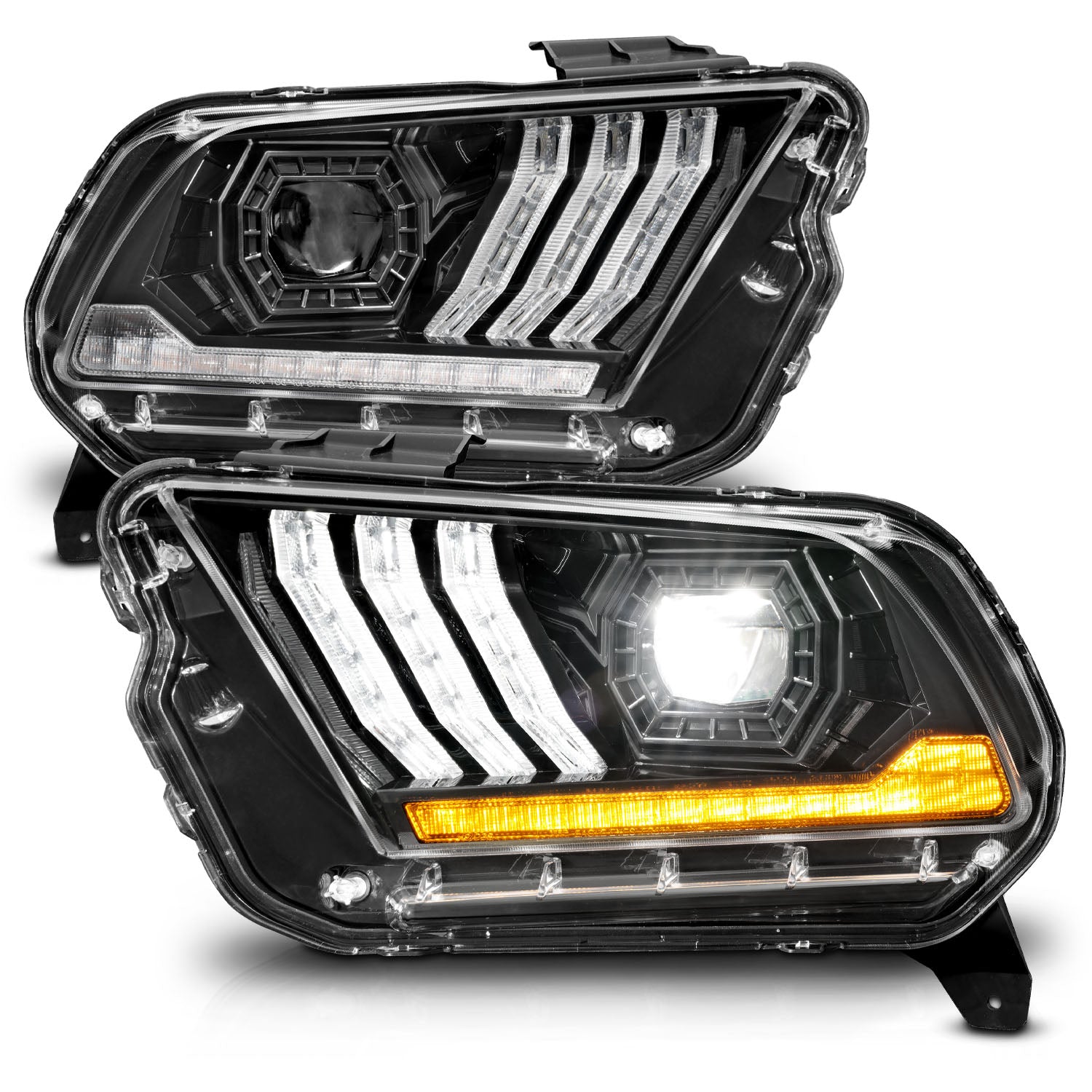 ANZO USA 121572 - LED Projector Headlight Set 1