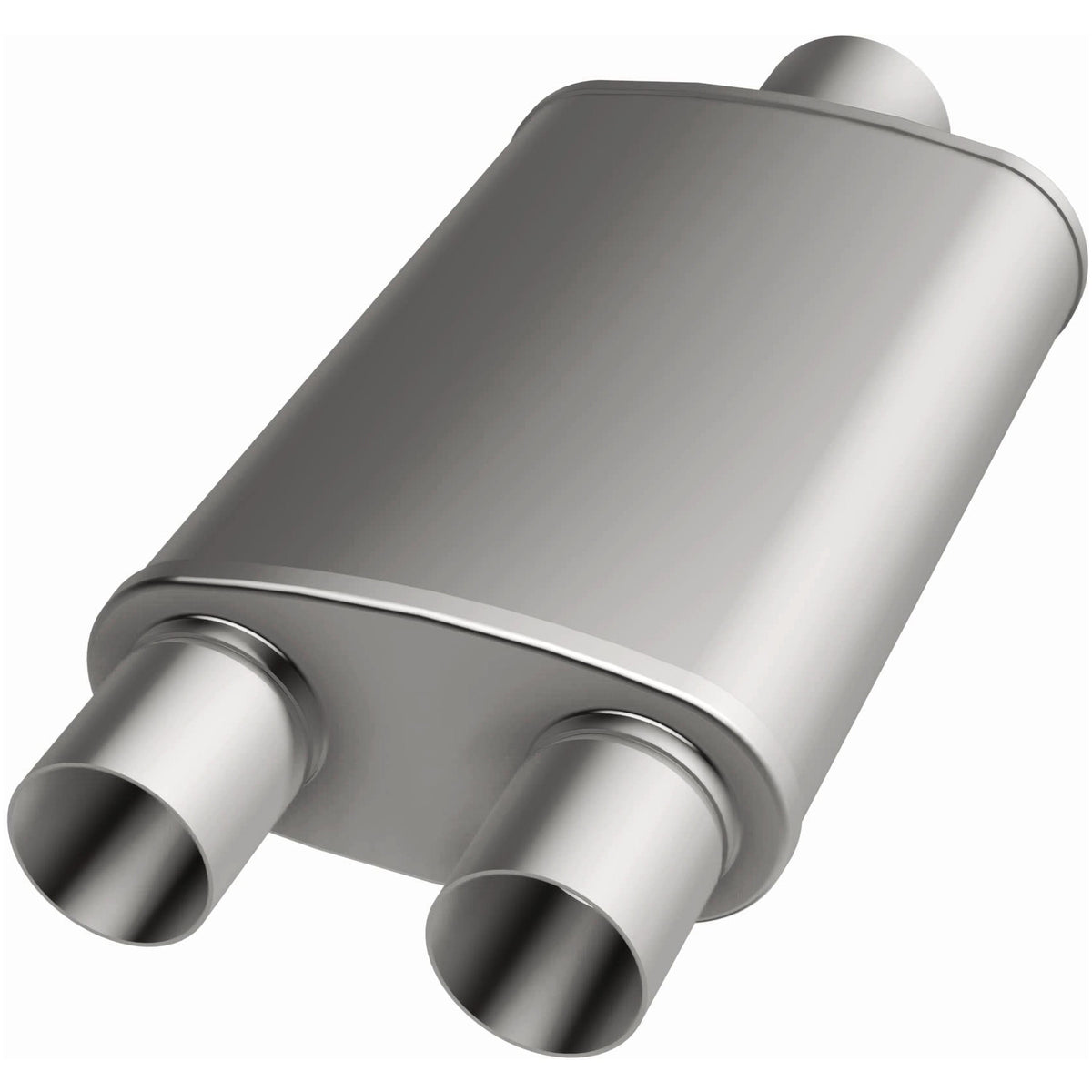 MagnaFlow Exhaust Products Exhaust MagnaFlow Exhaust Products 12158 - Straight-Through Performance Muffler; 2.5in. Center/Dual; 5x14x8 Body