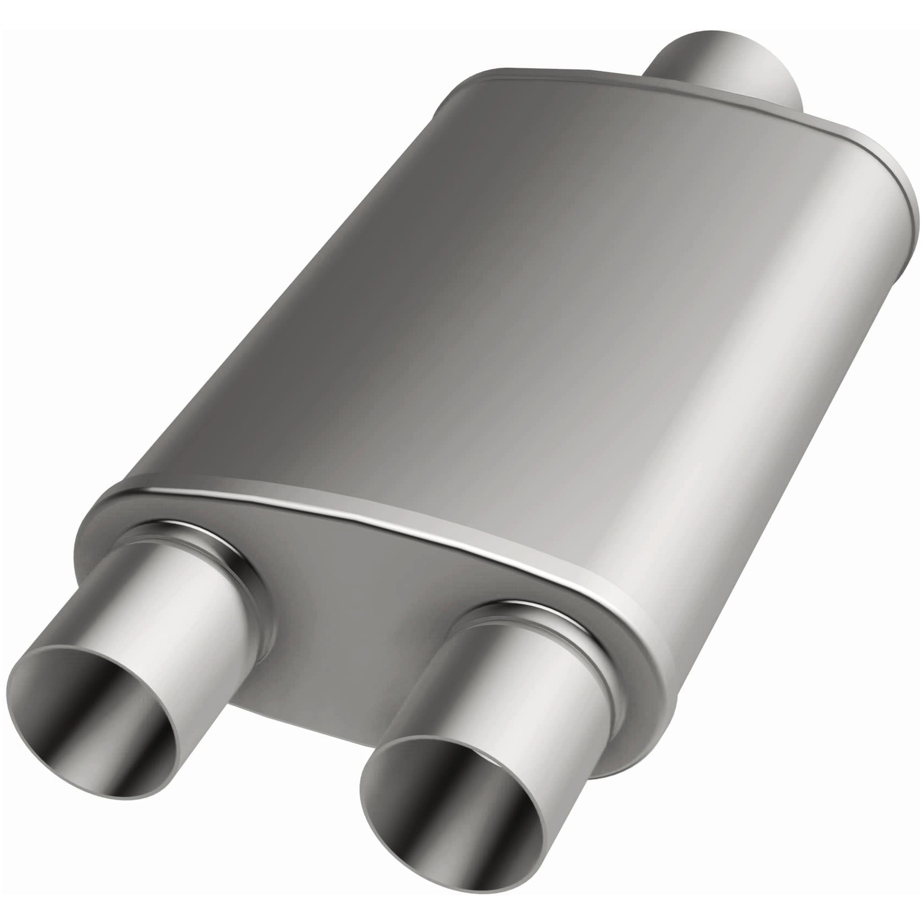 MagnaFlow Exhaust Products Exhaust MagnaFlow Exhaust Products 12198 - Straight-Through Performance Muffler; 3/2.5in. Center/Dual; 5x14x8 Body