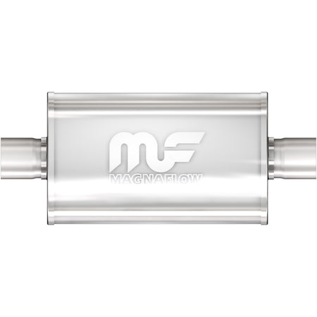 MagnaFlow Exhaust Products 12214 - Straight-Through Performance Muffler; 2in. Center/Center; 5x14x8 Body 4