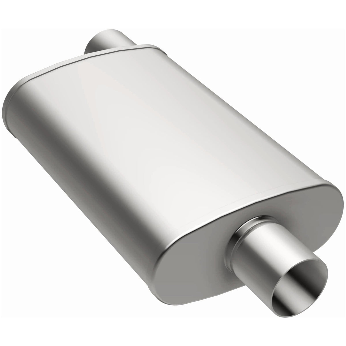 MagnaFlow Exhaust Products Exhaust MagnaFlow Exhaust Products 12224 - Straight-Through Performance Muffler; 2in. Offset/Center; 5x14x8 Body