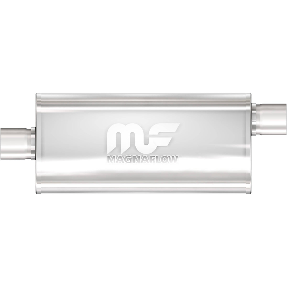 MagnaFlow Exhaust Products Exhaust MagnaFlow Exhaust Products 12226 - Straight-Through Performance Muffler; 2.5in. Offset/Center; 5x14x8 Body