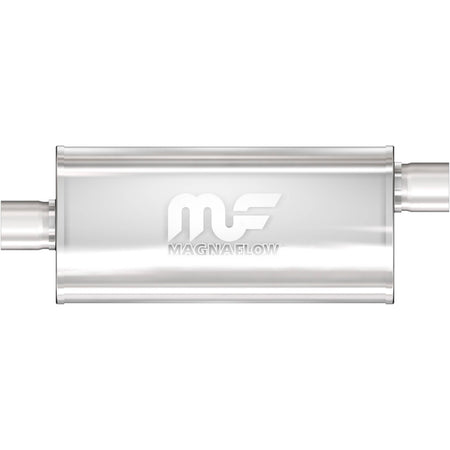 MagnaFlow Exhaust Products Exhaust MagnaFlow Exhaust Products 12226 - Straight-Through Performance Muffler; 2.5in. Offset/Center; 5x14x8 Body