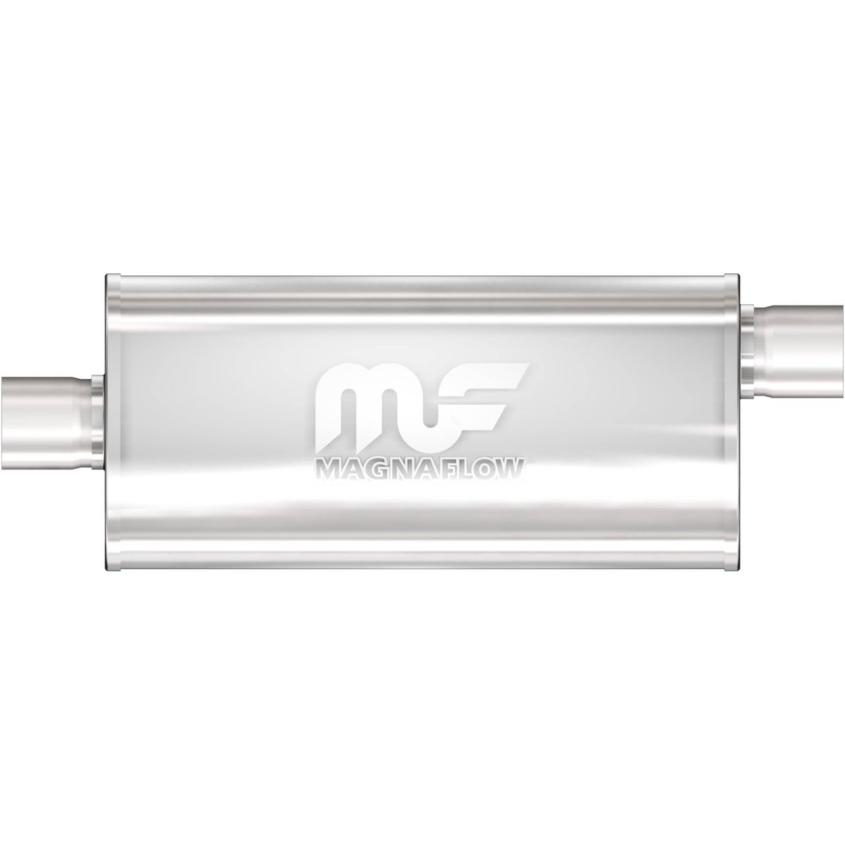 MagnaFlow Exhaust Products Exhaust MagnaFlow Exhaust Products 12229 - Straight-Through Performance Muffler; 3in. Offset/Center; 5x14x8 Body