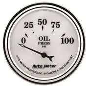 AutoMeter 1227 Engine Oil Pressure Gauge