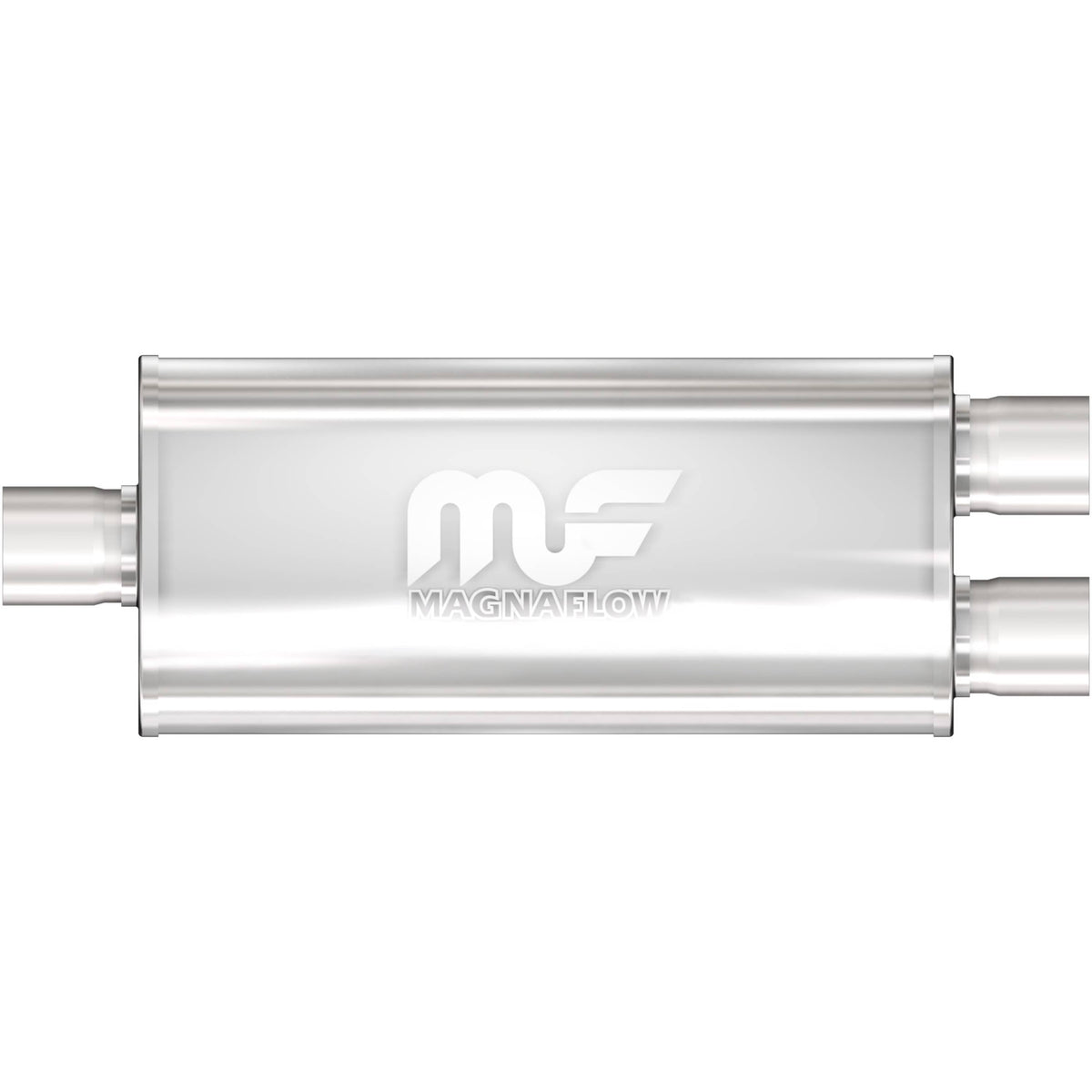MagnaFlow Exhaust Products Exhaust MagnaFlow Exhaust Products 12278 - Straight-Through Performance Muffler; 3/2.25in. Center/Dual; 5x18x8 Body