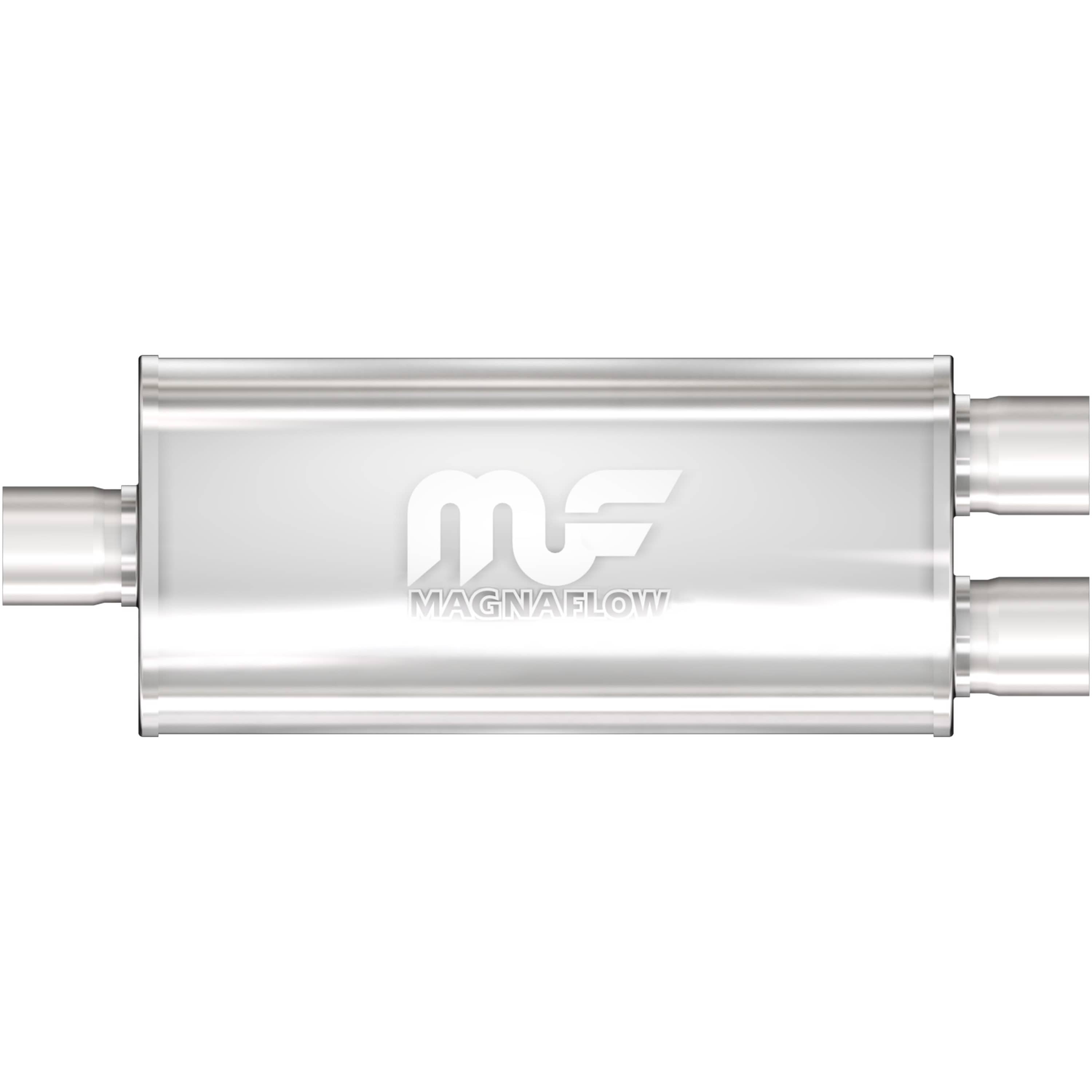 MagnaFlow Exhaust Products Exhaust MagnaFlow Exhaust Products 12278 - Straight-Through Performance Muffler; 3/2.25in. Center/Dual; 5x18x8 Body