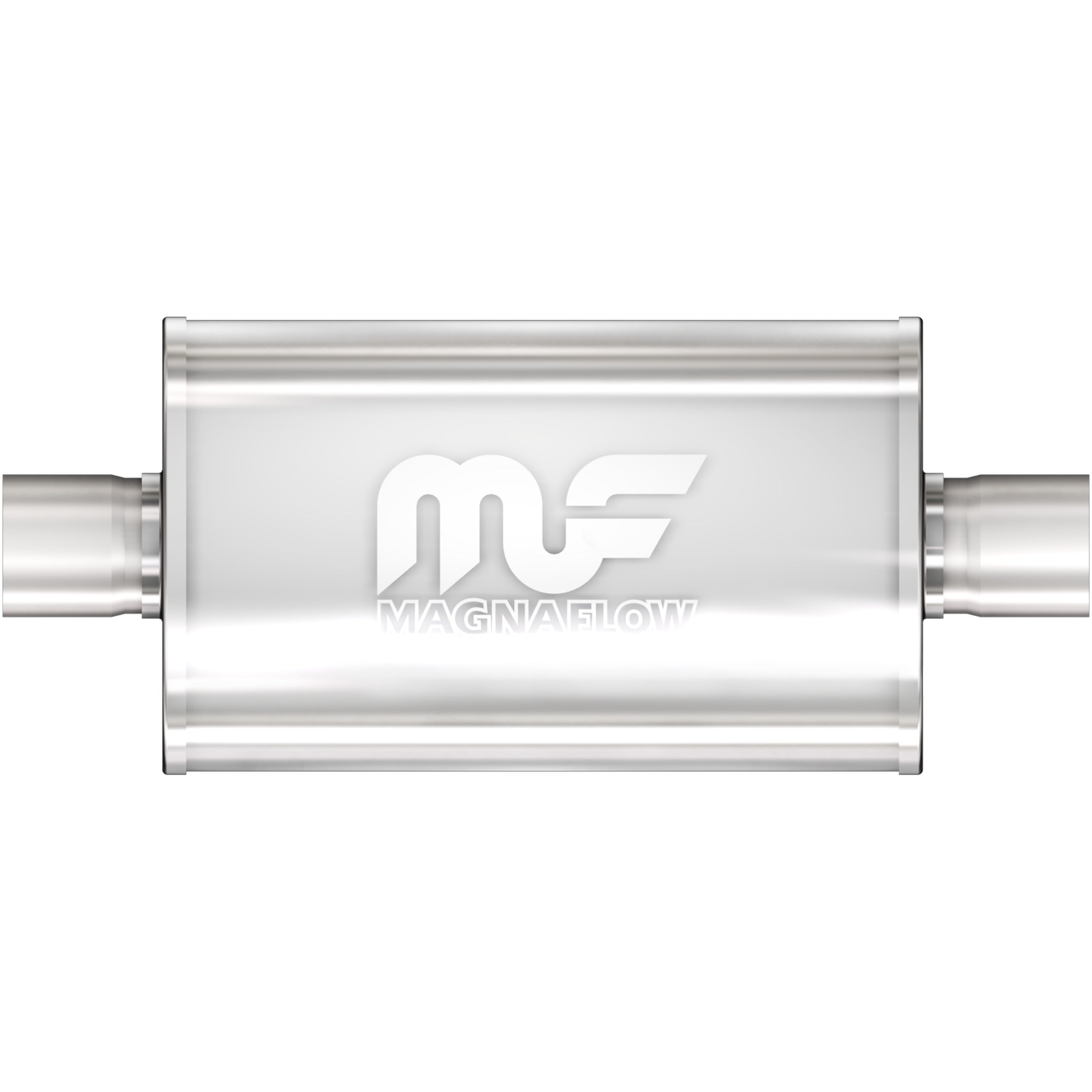 MagnaFlow Exhaust Products 12279 - Straight-Through Performance Muffler; 3in. Center/Center; 5x24x8 Body 3