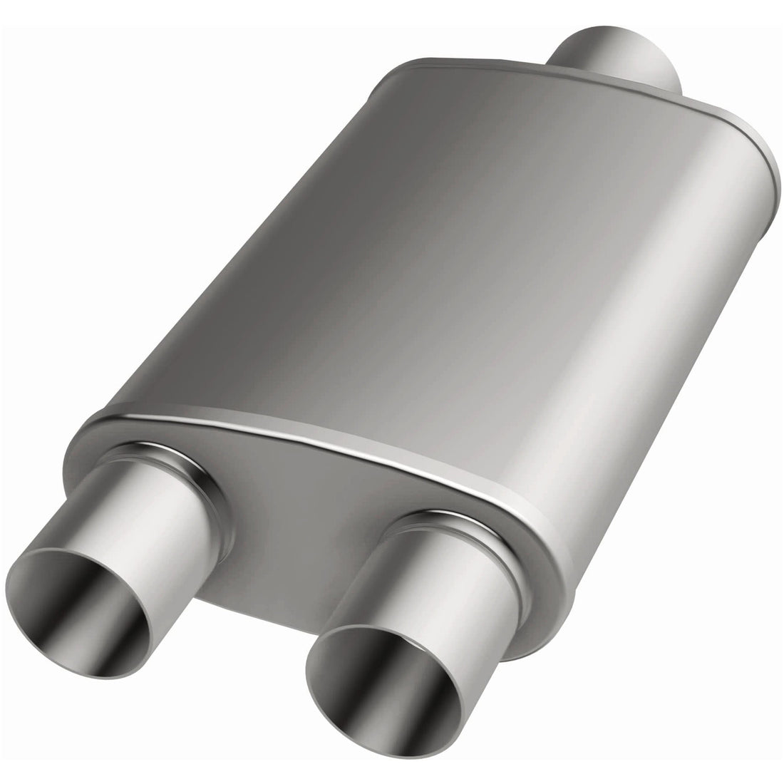 MagnaFlow Exhaust Products Exhaust MagnaFlow Exhaust Products 12280 - Straight-Through Performance Muffler; 2.5/2in. Center/Dual; 5x18x8 Body