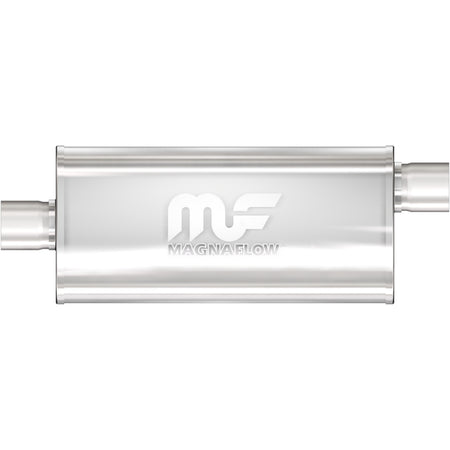 MagnaFlow Exhaust Products 12286 - Straight-Through Performance Muffler; 2.5in. Offset/Center; 5x24x8 Body 1