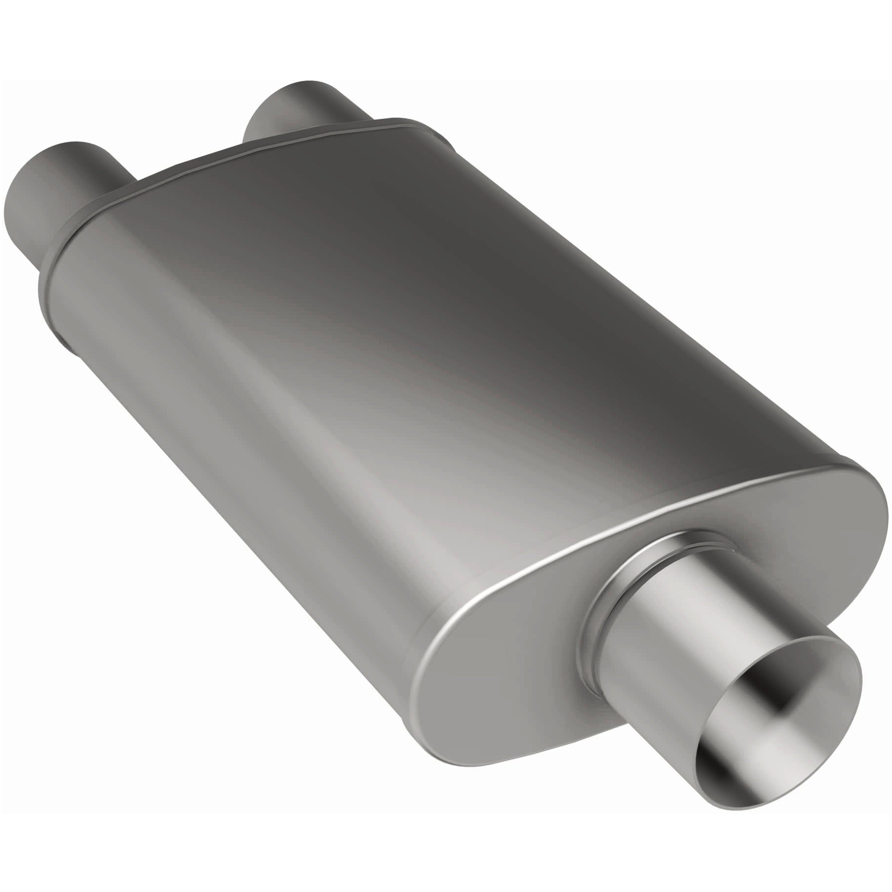 MagnaFlow Exhaust Products 12288 - Straight-Through Performance Muffler; 3/2.5in. Center/Dual; 5x18x8 Body 2