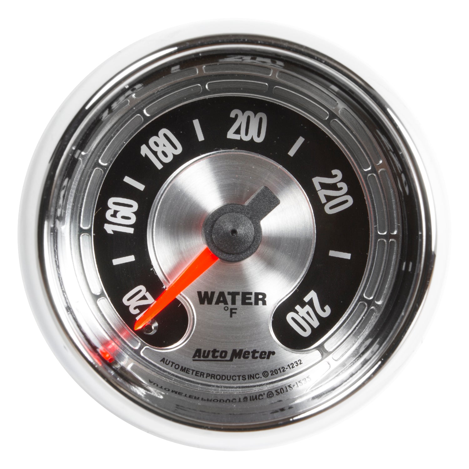 AutoMeter 1232 - GAUGE, WATER TEMP, 2 1/16", 240?F, MECH, AMERICAN MUSCLE 3