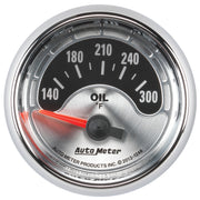 AutoMeter 1248 - GAUGE, OIL TEMP, 2 1/16", 300?F, ELEC, AMERICAN MUSCLE 3