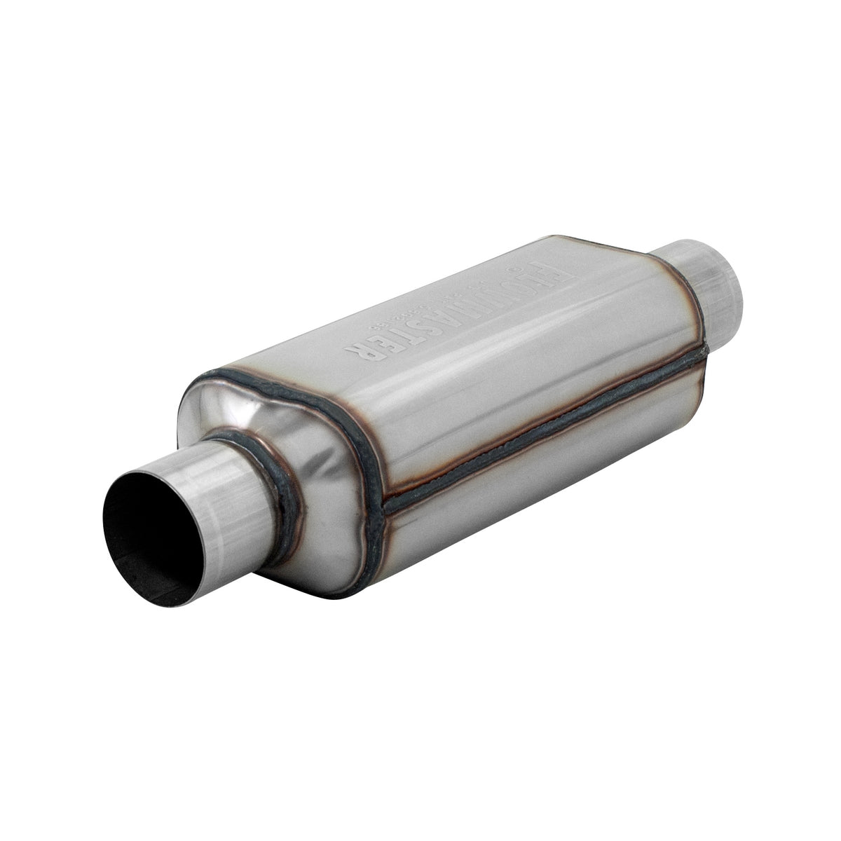 Flowmaster 12512304 - Super Hp-2 Muffler 304Ss Super Hp-2 Muffler 304Ss 2.50 Center Inch 2.50 Center Out Aggressive Sound Flowmaster 4