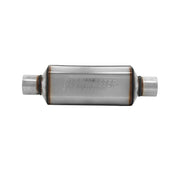 Flowmaster 12512304 - Super Hp-2 Muffler 304Ss Super Hp-2 Muffler 304Ss 2.50 Center Inch 2.50 Center Out Aggressive Sound Flowmaster 2