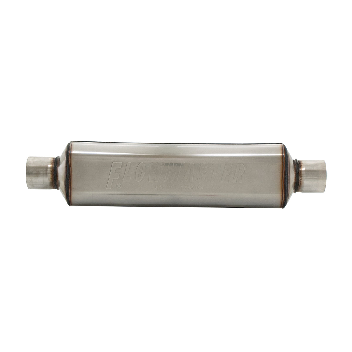 Flowmaster 12518304 - Super Hp-2 Muffler 304Ss Super Hp-2 Muffler 304Ss 2.50 Center In./2.50 Center Out Moderate Sound Flowmaster 2