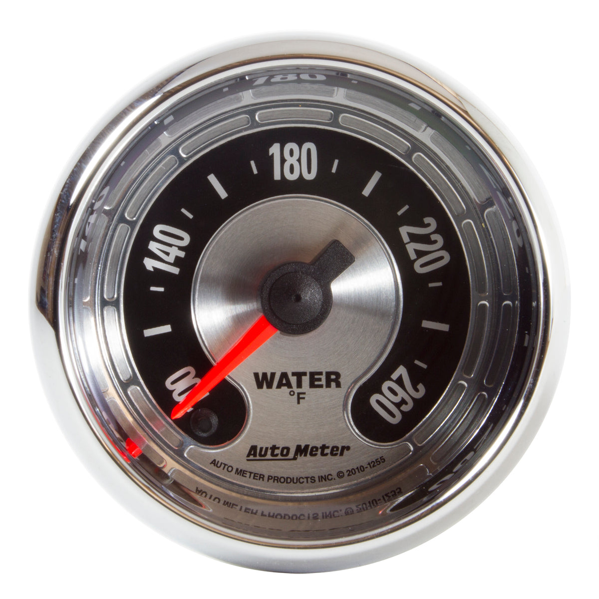 AutoMeter 1255 - GAUGE, WATER TEMP, 2 1/16", 260?F, DIGITAL STEPPER MOTOR, AMERICAN MUSCLE 3