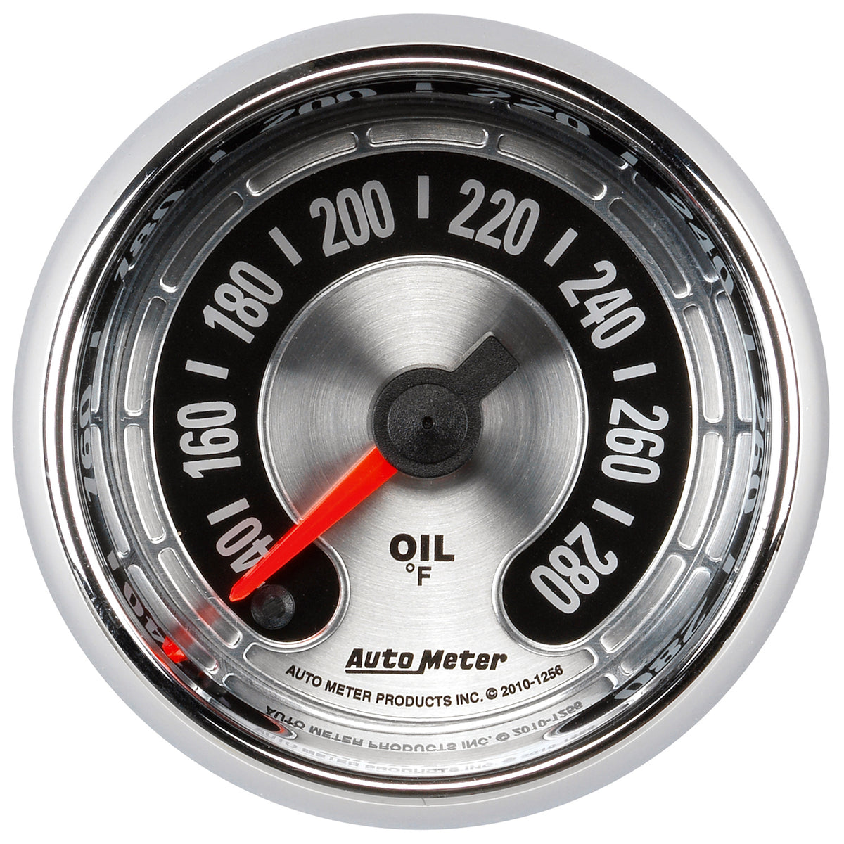 AutoMeter 1256 - GAUGE, OIL TEMP, 2 1/16", 280?F, DIGITAL STEPPER MOTOR, AMERICAN MUSCLE 4