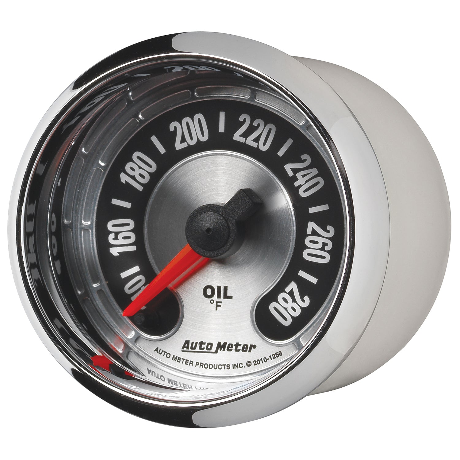 AutoMeter 1256 - GAUGE, OIL TEMP, 2 1/16", 280?F, DIGITAL STEPPER MOTOR, AMERICAN MUSCLE 9