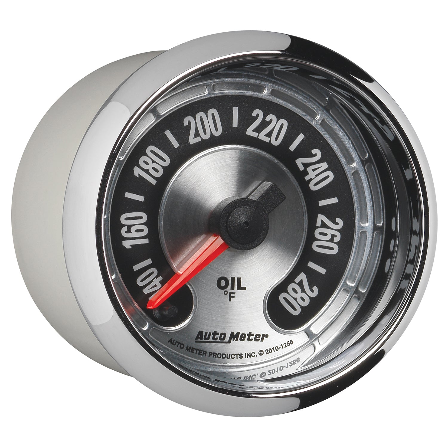 AutoMeter 1256 - GAUGE, OIL TEMP, 2 1/16", 280?F, DIGITAL STEPPER MOTOR, AMERICAN MUSCLE 12