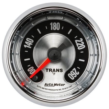 AutoMeter 1257 - GAUGE, TRANS TEMP, 2 1/16" 260?F, DIGITAL STEPPER MOTOR, AMERICAN MUSCLE 3