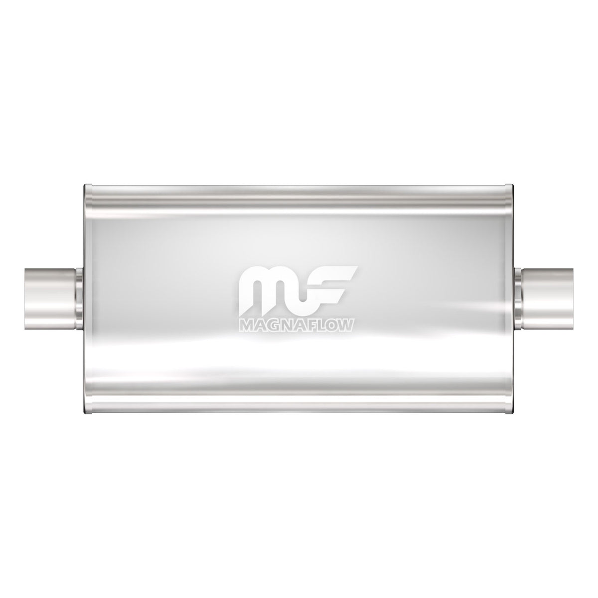 MagnaFlow Exhaust Products 12576 - Straight-Through Performance Muffler; 2.5in. Center/Center; 5x22x11 Body 5