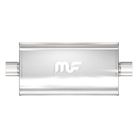 MagnaFlow Exhaust Products 12579 - Straight-Through Performance Muffler; 3in. Center/Center; 5x22x11 Body 4