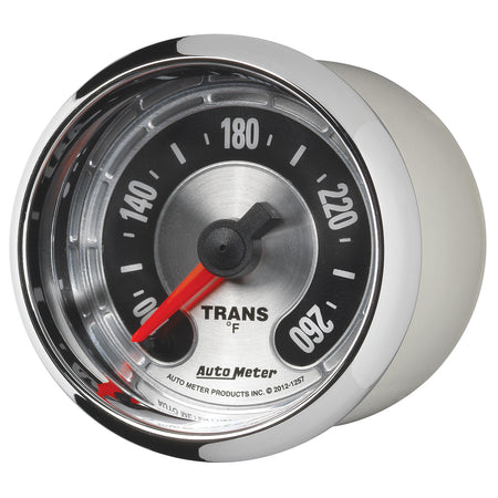 AutoMeter 1257 - GAUGE, TRANS TEMP, 2 1/16" 260?F, DIGITAL STEPPER MOTOR, AMERICAN MUSCLE 8