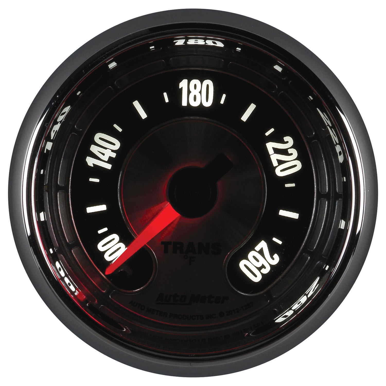 AutoMeter 1257 - GAUGE, TRANS TEMP, 2 1/16" 260?F, DIGITAL STEPPER MOTOR, AMERICAN MUSCLE 10
