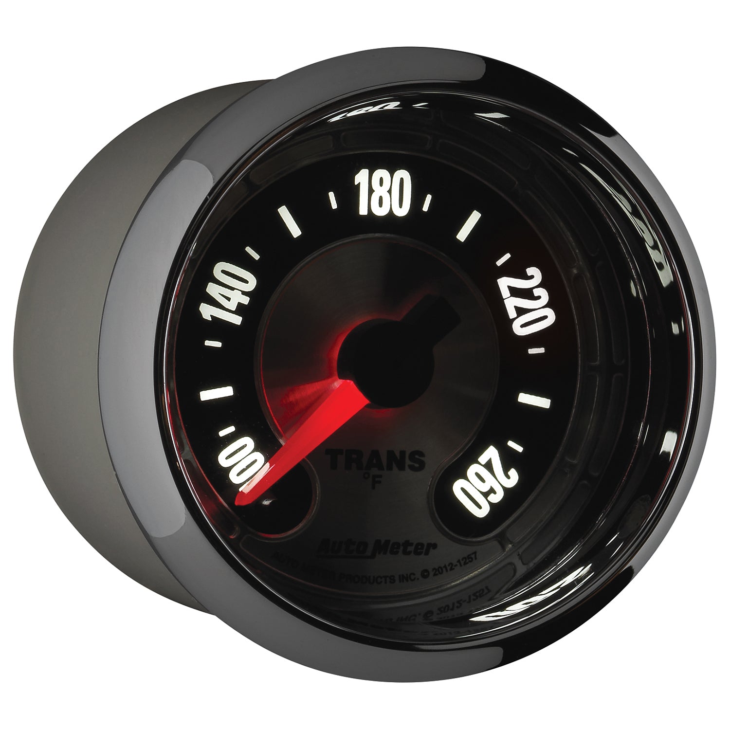 AutoMeter 1257 - GAUGE, TRANS TEMP, 2 1/16" 260?F, DIGITAL STEPPER MOTOR, AMERICAN MUSCLE 12