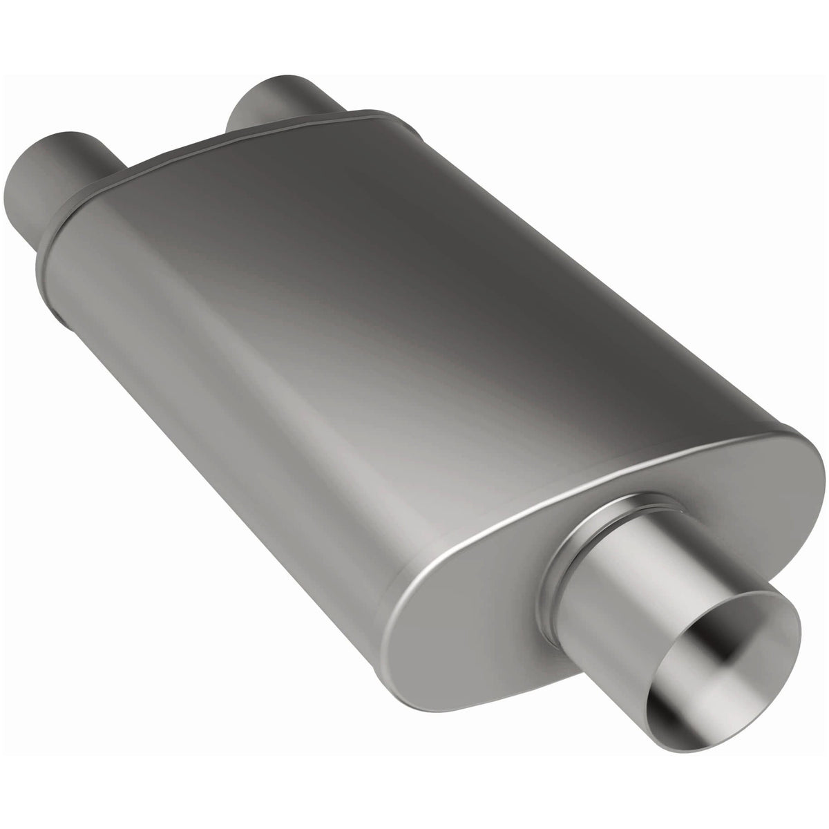 MagnaFlow Exhaust Products Exhaust MagnaFlow Exhaust Products 12580 - Straight-Through Performance Muffler; 2.5/2.25in. Center/Dual; 5x22x11 Body