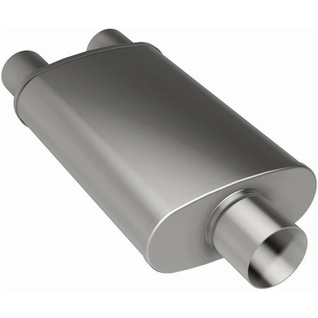 MagnaFlow Exhaust Products 12590 - Straight-Through Performance Muffler; 3in. Center/Dual; 5x22x11 Body 1
