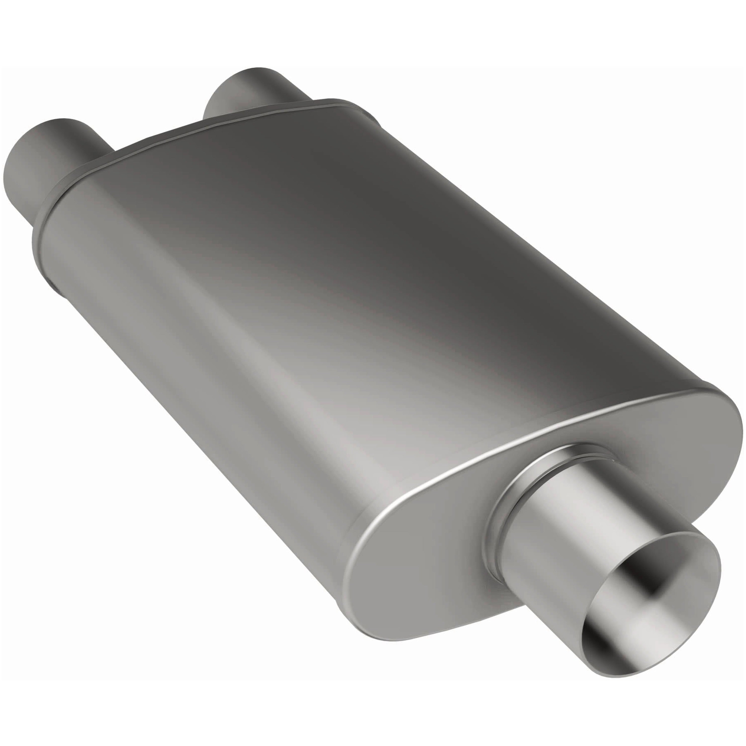 MagnaFlow Exhaust Products 12594 - Straight-Through Performance Muffler; 4/3in. Center/Dual; 5x22x11 Body 2