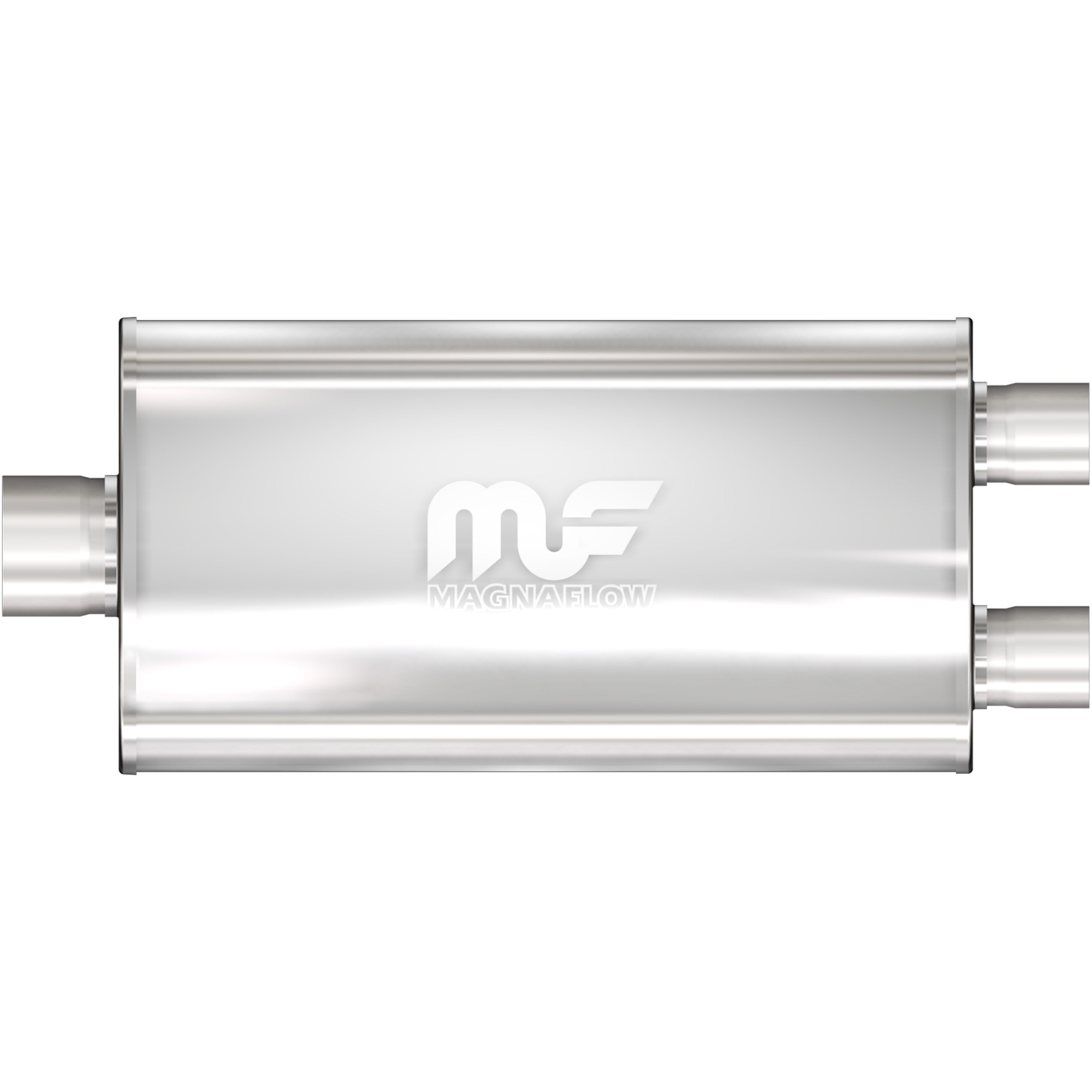 MagnaFlow Exhaust Products 12595 - Straight-Through Performance Muffler; 3.5/3in. Center/Dual; 5x22x11 Body 1