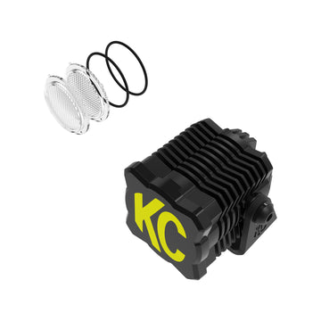 KC HiLiTES 1265 - KC FLEX ERA 1 LED 2-Light Master Kit with Spread Beam Pattern 1