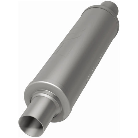 MagnaFlow Exhaust Products 12771 - Straight-Through Performance Muffler; 4in. Center/Center; 7x20x7 Body 3