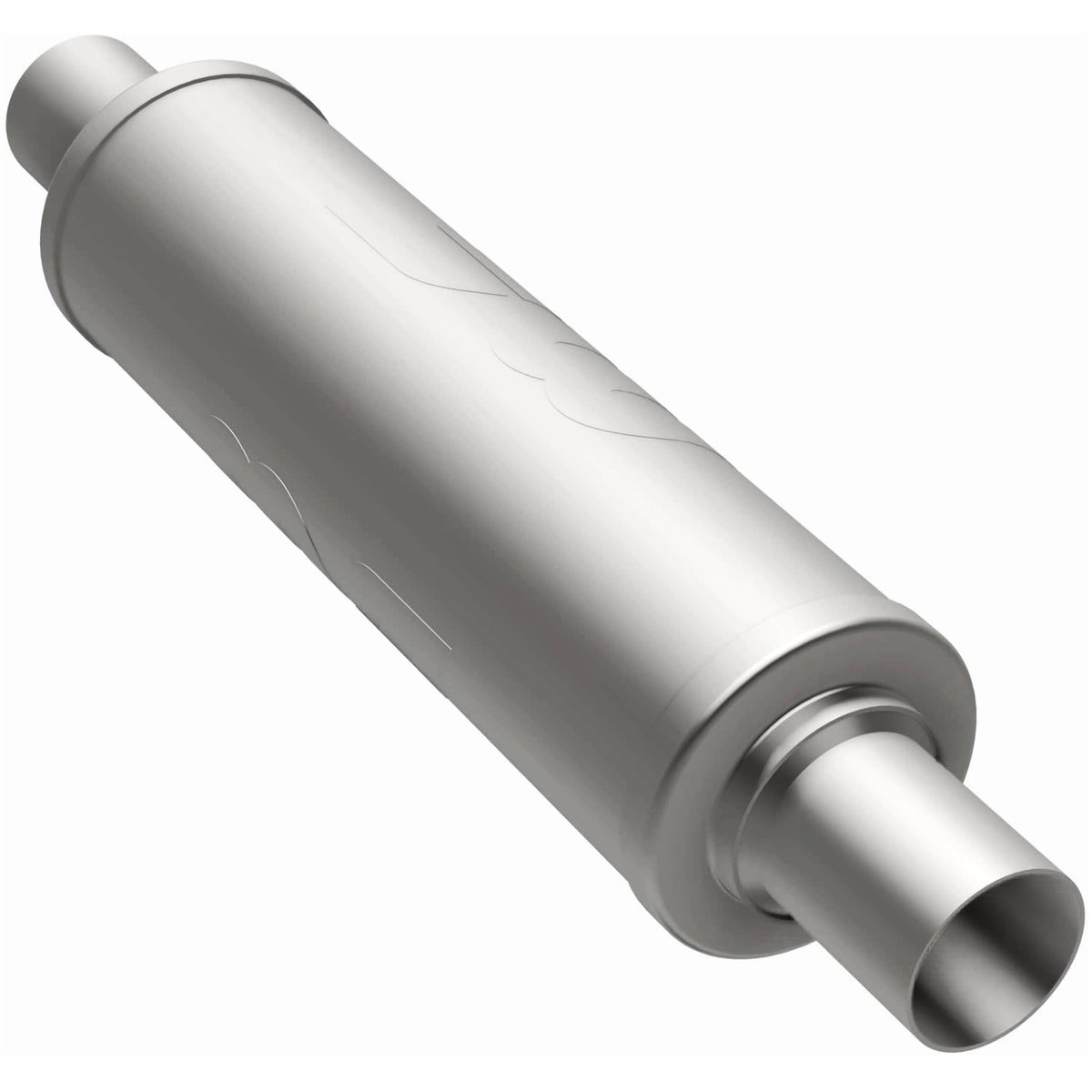 MagnaFlow Exhaust Products Exhaust MagnaFlow Exhaust Products 12772 - Straight-Through Performance Muffler; 4in. Center/Center; 7x24x7 Body
