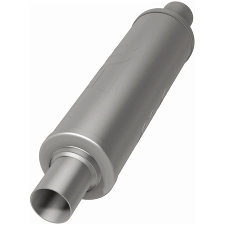 MagnaFlow Exhaust Products Exhaust MagnaFlow Exhaust Products 12772 - Straight-Through Performance Muffler; 4in. Center/Center; 7x24x7 Body