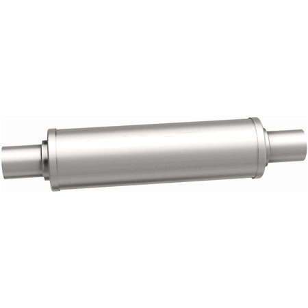 MagnaFlow Exhaust Products Exhaust MagnaFlow Exhaust Products 12772 - Straight-Through Performance Muffler; 4in. Center/Center; 7x24x7 Body