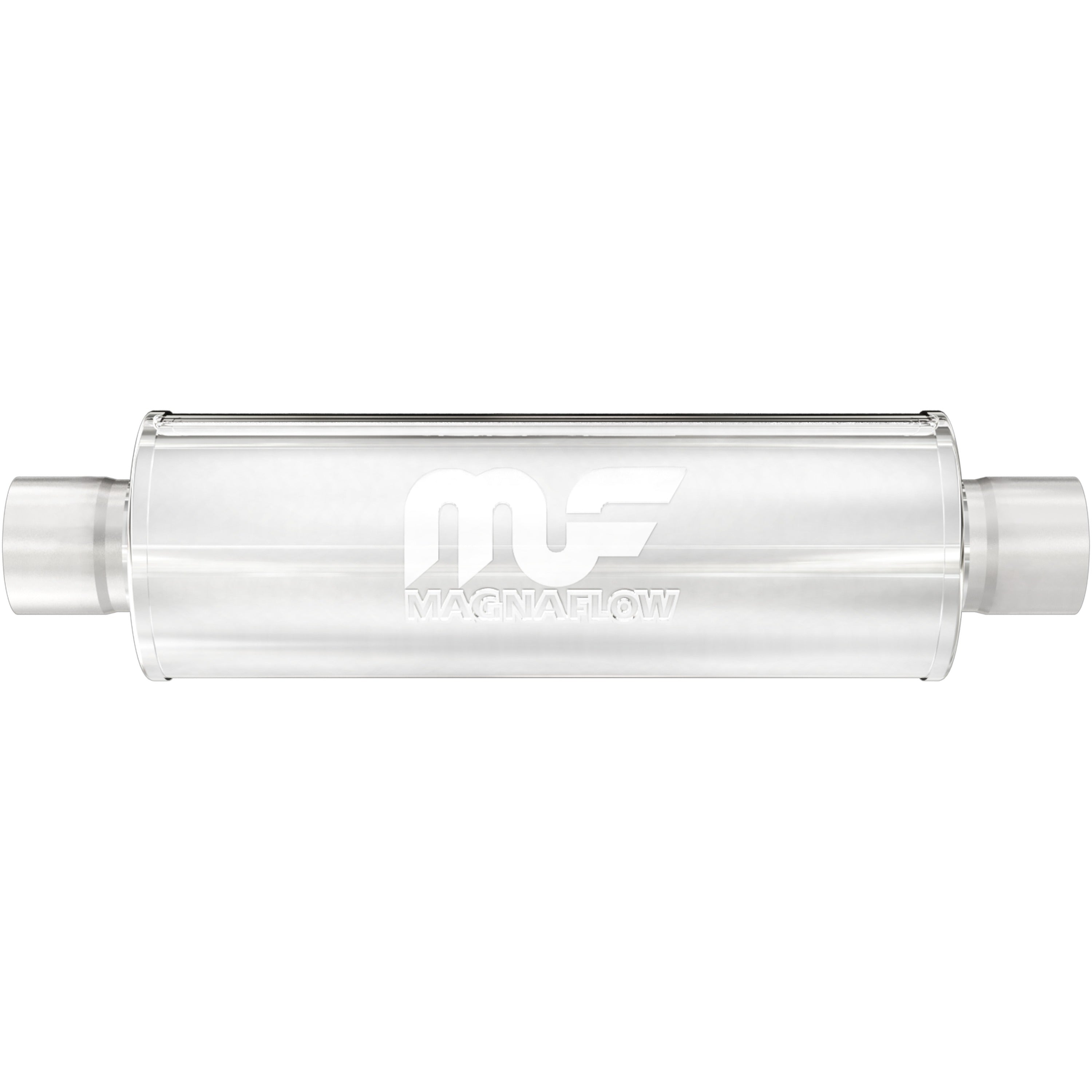 MagnaFlow Exhaust Products 12773 - Straight-Through Performance Muffler; 4in. Center/Center; 7x30x7 Body 3