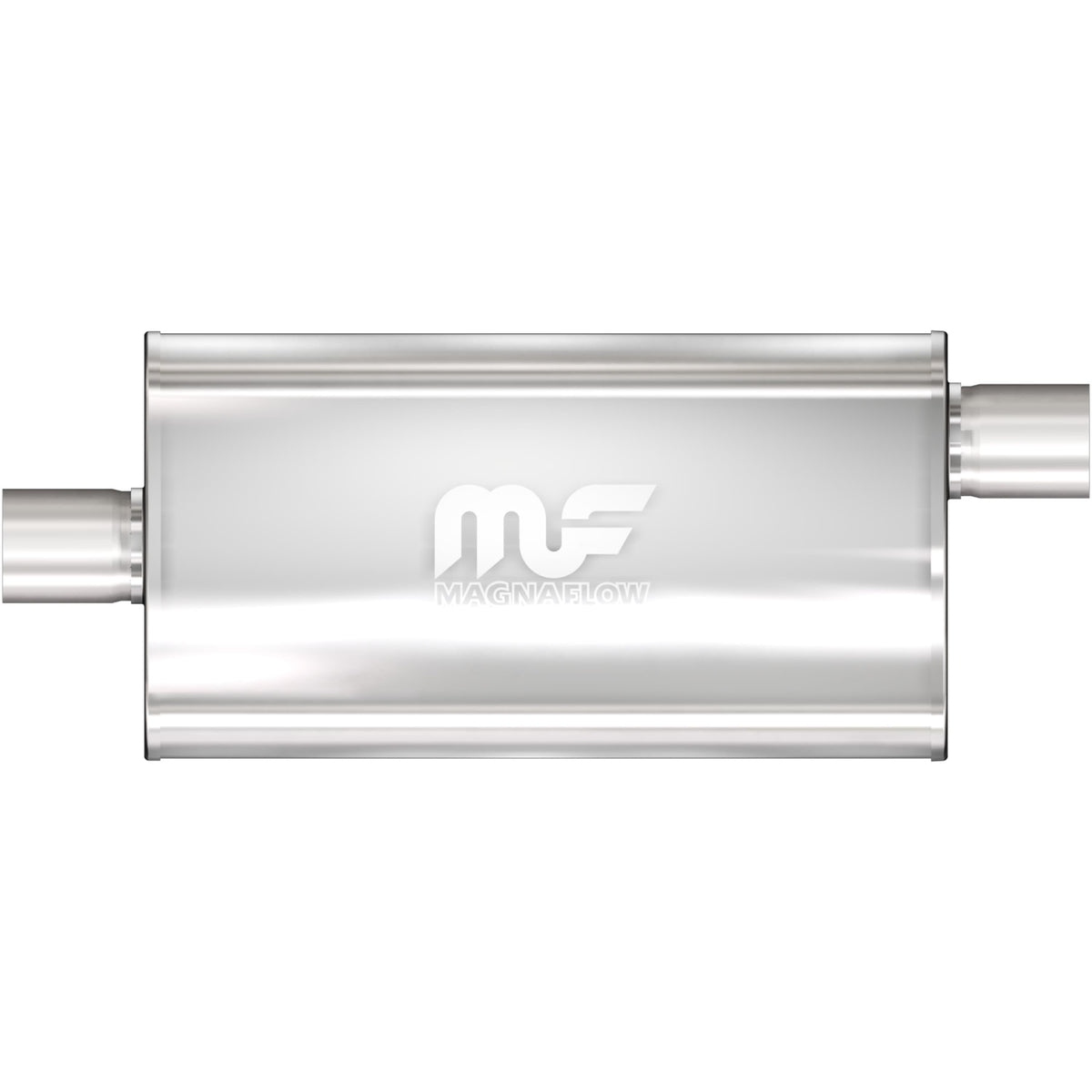 MagnaFlow Exhaust Products Exhaust MagnaFlow Exhaust Products 12909 - Straight-Through Performance Muffler; 3.5in. Offset/Center; 5x22x11 Body