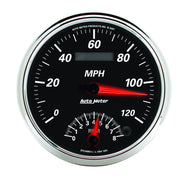 AutoMeter 1291 - GAUGE, TACH/SPEEDO, 5", 120MPH & 8K RPM, ELEC. PROGRAM, DESIGNER BLACK II 4