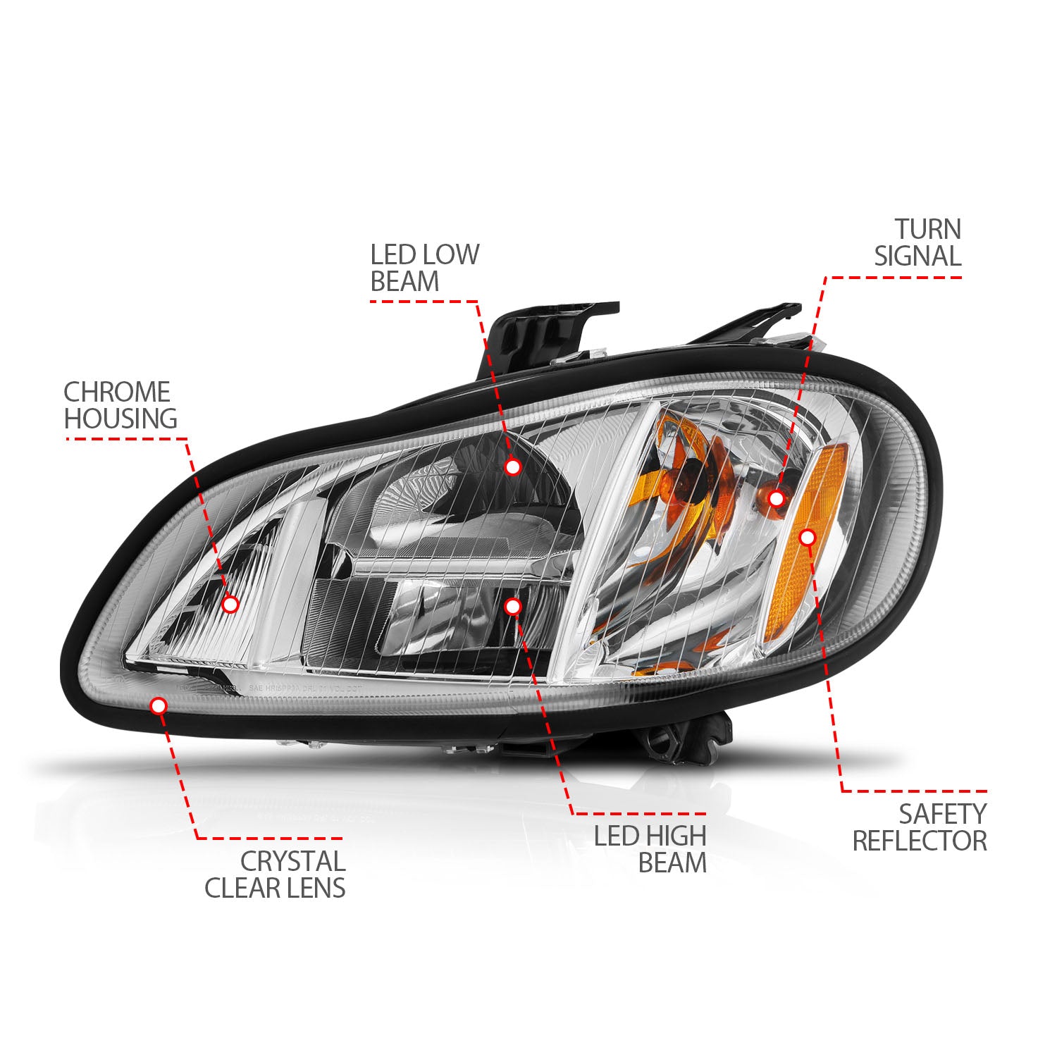 ANZO USA 131031 - Headlight Set