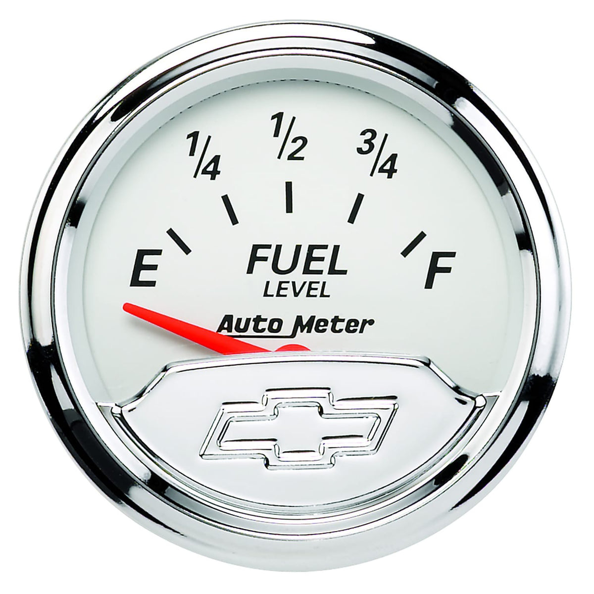 AutoMeter Body AutoMeter 1317-00408 - GAUGE, FUEL LEVEL, 2 1/16", 240OE TO 33OF, ELEC, CHEVROLET HERITAGE BOWTIE