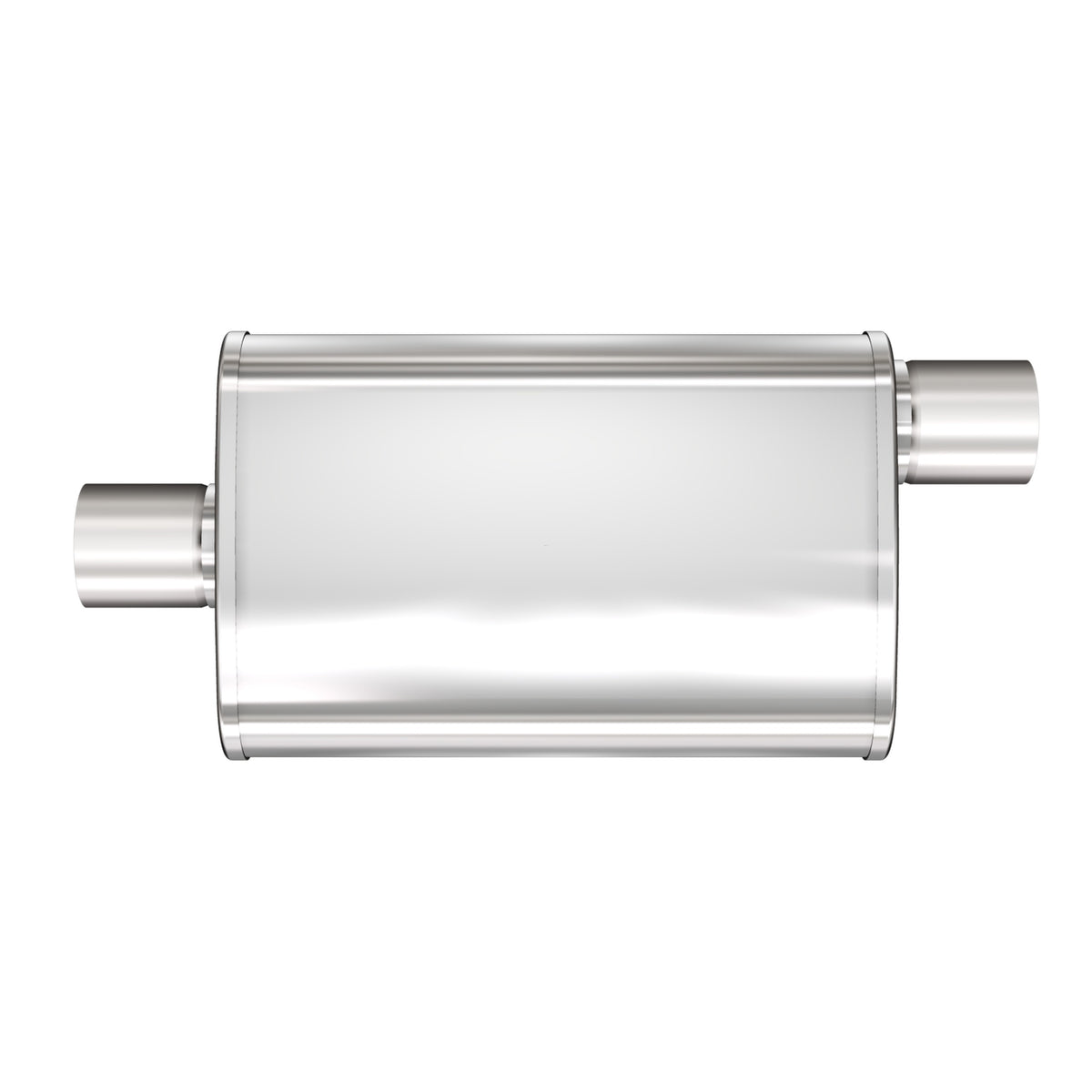 MagnaFlow Exhaust Products 13215 - Multi-Chamber Performance Muffler; 2.25in. Offset/Center; 4x14x9 Body 4